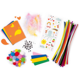 DIY-kit Chenilledraht Rainbow 212 Teile in der Gruppe Kids / Spaß und Lernen / Bastelboxen bei Pen Store (131660)