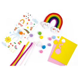 DIY-kit Chenilledraht Rainbow 212 Teile in der Gruppe Kids / Spaß und Lernen / Bastelboxen bei Pen Store (131660)