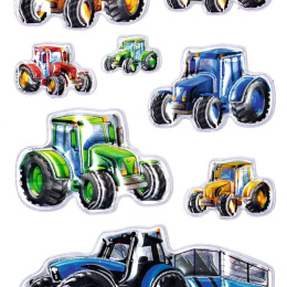 Stickers Traktoren 1 Blatt in der Gruppe Kids / Spaß und Lernen / Stickers bei Pen Store (131882)