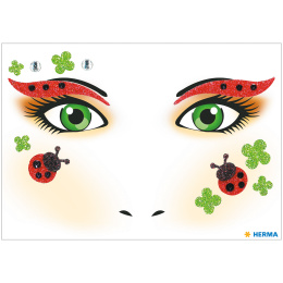 Face Art Stickers Marienkäfer in der Gruppe Kids / Spaß und Lernen / Aufkleber für Kinder bei Pen Store (131903)