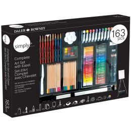 Simply Art Easel Studio Set 163 Teile in der Gruppe Künstlerbedarf / Künstlerset / Malset bei Pen Store (131913)