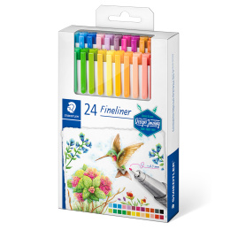 Triplus Fineliner 24er-Pack in der Gruppe Stifte / Künstlerstifte / Filzstifte bei Pen Store (131921)