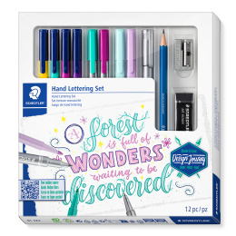 Hand Lettering Set 12 Teile in der Gruppe Basteln & Hobby / Kalligrafie / Lettering Set bei Pen Store (131924)