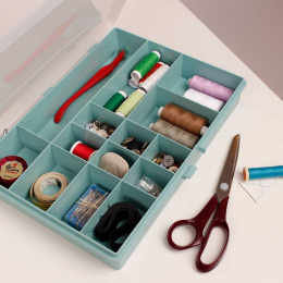 Aufbewahrungsbox mit 14 Fächern in der Gruppe Basteln & Hobby / Organisieren / Aufbewahrungsboxen bei Pen Store (131954)