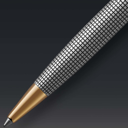 Sonnet Chiselled Silver Kugelschreiber in der Gruppe Stifte / Fine Writing / Kugelschreiber bei Pen Store (131975)