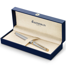 Hémisphère Steel/Gold Tintenroller in der Gruppe Stifte / Fine Writing / Geschenkideen bei Pen Store (132003)