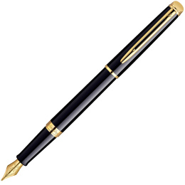 Hémisphère Black/Gold Füllfederhalter  in der Gruppe Stifte / Fine Writing / Füllfederhalter bei Pen Store (132009_r)