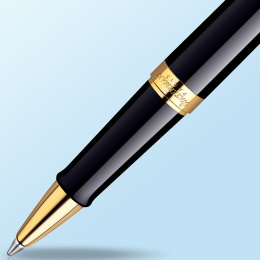 Hémisphère Black/Gold Tintenroller in der Gruppe Stifte / Fine Writing / Tintenroller bei Pen Store (132011)