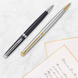 Hémisphère Black/Gold Kugelschreiber in der Gruppe Stifte / Fine Writing / Kugelschreiber bei Pen Store (132012)