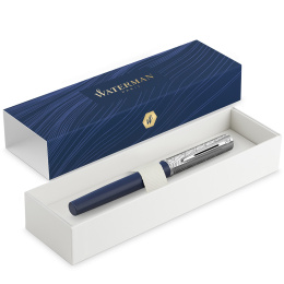 Allure Deluxe Metal & Blue Füllfederhalter Fine in der Gruppe Stifte / Fine Writing / Füllfederhalter bei Pen Store (132013)