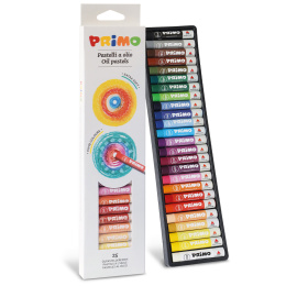 Ölpastelle 25er-Set in der Gruppe Künstlerbedarf / Buntstifte und Bleistifte / Ölpastellkreide bei Pen Store (132100)