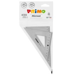 Kit Winkellineale 45°/16 cm + 60°/16 cm in der Gruppe Basteln & Hobby / Hobbyzubehör / Lineale / Kunststofflineal bei Pen Store (132119)