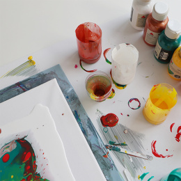 Pouring-kit Acrylic 5x100ml in der Gruppe Basteln & Hobby / Farben / Hobbyfarben bei Pen Store (132196)