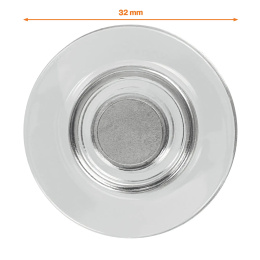 Magnete 32 mm Extra-stark 10er-Pack Klar in der Gruppe Basteln & Hobby / Organisieren / Heimbüro bei Pen Store (132342)