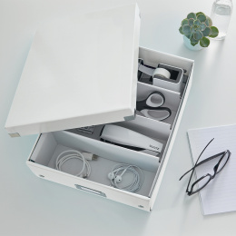 Sortierbox Click&Store Medium White in der Gruppe Basteln & Hobby / Organisieren / Aufbewahrungsboxen bei Pen Store (132367)