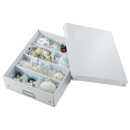 Sortierbox Click&Store Medium White in der Gruppe Basteln & Hobby / Organisieren / Aufbewahrungsboxen bei Pen Store (132367)