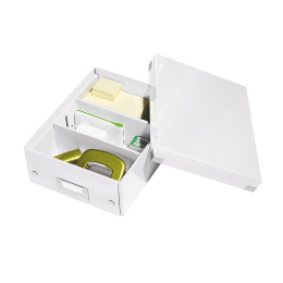 Sortierbox Click&Store Small Weiß in der Gruppe Basteln & Hobby / Organisieren / Aufbewahrungsboxen bei Pen Store (132370)