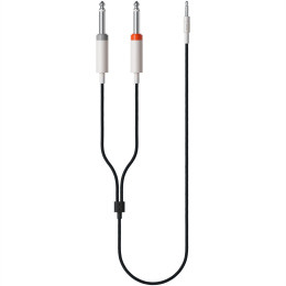 Field Textile audio cabel 3.5mm to 2x 6.35mm in der Gruppe Studio/Workspace /  /  bei Pen Store (132392)