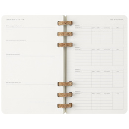 Spiral Planner 12M Soft Cover Large Black  in der Gruppe Papier & Blöcke / Kalender und Terminkalender / 12 Monate Tageskalender bei Pen Store (132587)