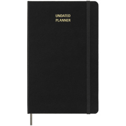 Kalender Undatiert WeekNote Large Black  in der Gruppe Papier & Blöcke / Kalender und Terminkalender / 12 Monate Tageskalender bei Pen Store (132589)