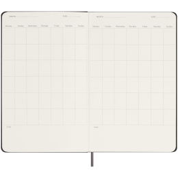 Kalender Undatiert WeekNote Large Black  in der Gruppe Papier & Blöcke / Kalender und Terminkalender / 12 Monate Tageskalender bei Pen Store (132589)