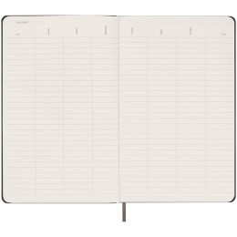 Kalender Undatiert WeekNote Large Black  in der Gruppe Papier & Blöcke / Kalender und Terminkalender / 12 Monate Tageskalender bei Pen Store (132589)