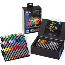 Pigment Arts Brush Pen 60-er Set in der Gruppe Stifte / Künstlerstifte / Pinselstifte bei Pen Store (132591)