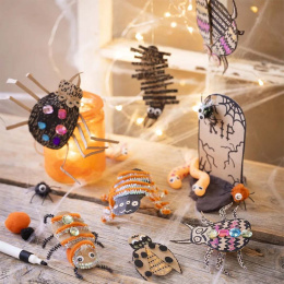 DIY-Bastelset Halloween-Käfer (ab 5 Jahren) in der Gruppe Basteln & Hobby / Feiertage und Jahreszeiten / Halloween bei Pen Store (132628)