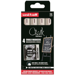 Chalk Marker PWE-5M 4-set White in der Gruppe Stifte / Etikettierung und Büro / Markierstifte bei Pen Store (132734)