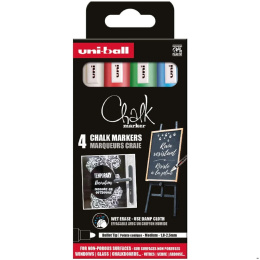 Chalk Marker PWE-5M 4-set No 1 in der Gruppe Stifte / Etikettierung und Büro / Markierstifte bei Pen Store (132735)