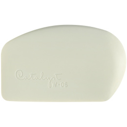 Catalyst Catalyst Silicone Wedge No 6 White in der Gruppe Künstlerbedarf / Atelier / Malmesser bei Pen Store (132803)