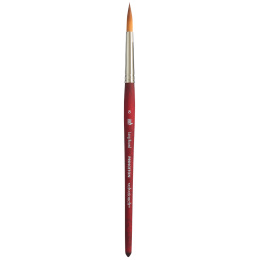 Velvetouch Synthetikpinsel kurzes Griff Long Rund st 8 in der Gruppe Künstlerbedarf / Pinsel / Acrylpinsel bei Pen Store (132846)