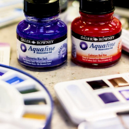 Intro Ink Aquarelle set 6 x 29,5 ml in der Gruppe Künstlerbedarf / Künstlerfarben / Aquarell / Flüssige Aquarellfarbe bei Pen Store (132932)