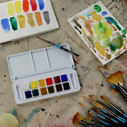 Watercolor brush series 48 Fan Nr 4 in der Gruppe Künstlerbedarf / Pinsel / Aquarellpinsel bei Pen Store (132949)