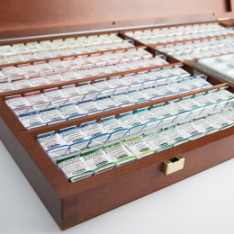 Horadam Aquarell Wood 140-er Set in der Gruppe Künstlerbedarf / Künstlerfarben / Aquarell / Aquarellfarbe im Napf bei Pen Store (132973)