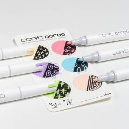 Acrea Paint Marker 6-er Set Light Colours in der Gruppe Stifte / Künstlerstifte / Marker bei Pen Store (133047)