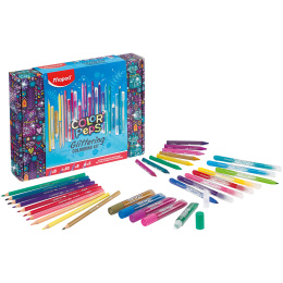 Color'Peps Glitzernde Färbeset 31 Teile in der Gruppe Kids / Stifte für Kinder / Buntstifte für Kinder bei Pen Store (133075)