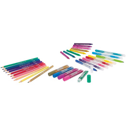 Color'Peps Glitzernde Färbeset 31 Teile in der Gruppe Kids / Stifte für Kinder / Buntstifte für Kinder bei Pen Store (133075)