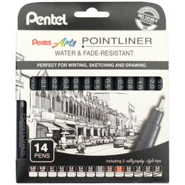 Pointliner 14er-Set in der Gruppe Stifte / Schreiben / Fineliner bei Pen Store (133076)