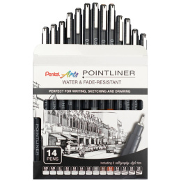 Pointliner 14er-Set in der Gruppe Stifte / Schreiben / Fineliner bei Pen Store (133076)