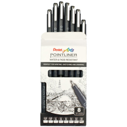 Pointliner 8er-Set in der Gruppe Stifte / Schreiben / Fineliner bei Pen Store (133077)