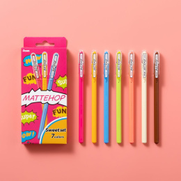 Mattehop Gelschreiber Sweet Colours 7er-Pack in der Gruppe Stifte / Schreiben / Gelschreiber bei Pen Store (133080)