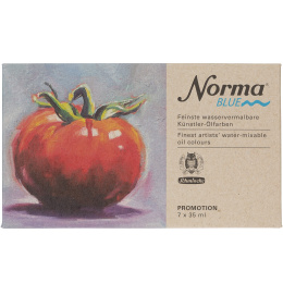 Norma Blue Ölfarbe 7x35 ml in der Gruppe Künstlerbedarf / Künstlerfarben / Ölfarbe bei Pen Store (133140)