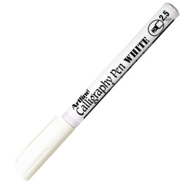 Calligraphy Pen White 2.5 mm in der Gruppe Basteln & Hobby / Kalligrafie / Kalligrafiestifte bei Pen Store (133147)