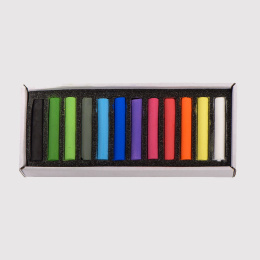 Soft Pastels Assorted 12er-Set in der Gruppe Künstlerbedarf / Buntstifte und Bleistifte / Ölpastellkreide bei Pen Store (133362)