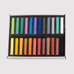 Soft Pastels Assorted 24-set in der Gruppe Künstlerbedarf / Buntstifte und Bleistifte / Ölpastellkreide bei Pen Store (133366)