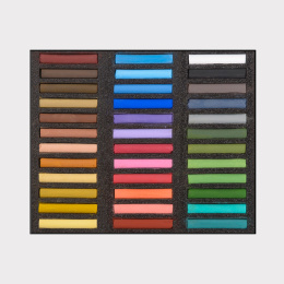 Soft Pastels Assorted 36er-Set in der Gruppe Künstlerbedarf / Buntstifte und Bleistifte / Ölpastellkreide bei Pen Store (133372)