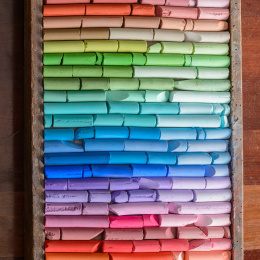 Soft Pastels Wood Box 204er-Set in der Gruppe Künstlerbedarf / Künstlerfarben / Pastell / Softpastell bei Pen Store (133646)