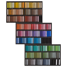 Soft Pastels Wood Box 204er-Set in der Gruppe Künstlerbedarf / Künstlerfarben / Pastell / Softpastell bei Pen Store (133646)