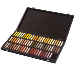 Soft Pastels Wood Box 204er-Set in der Gruppe Künstlerbedarf / Künstlerfarben / Pastell / Softpastell bei Pen Store (133646)